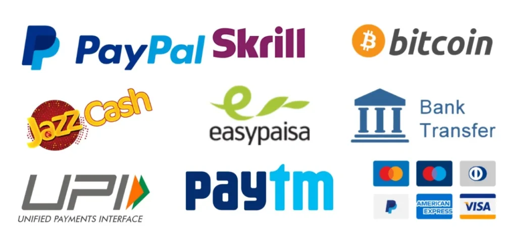 Accepted Payment Methods